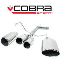 Opel Corsa C (00-06) 1.2L & 1.4L Petrol 00-06 Bakre Avgas (Race Tube) Cobra Sport
